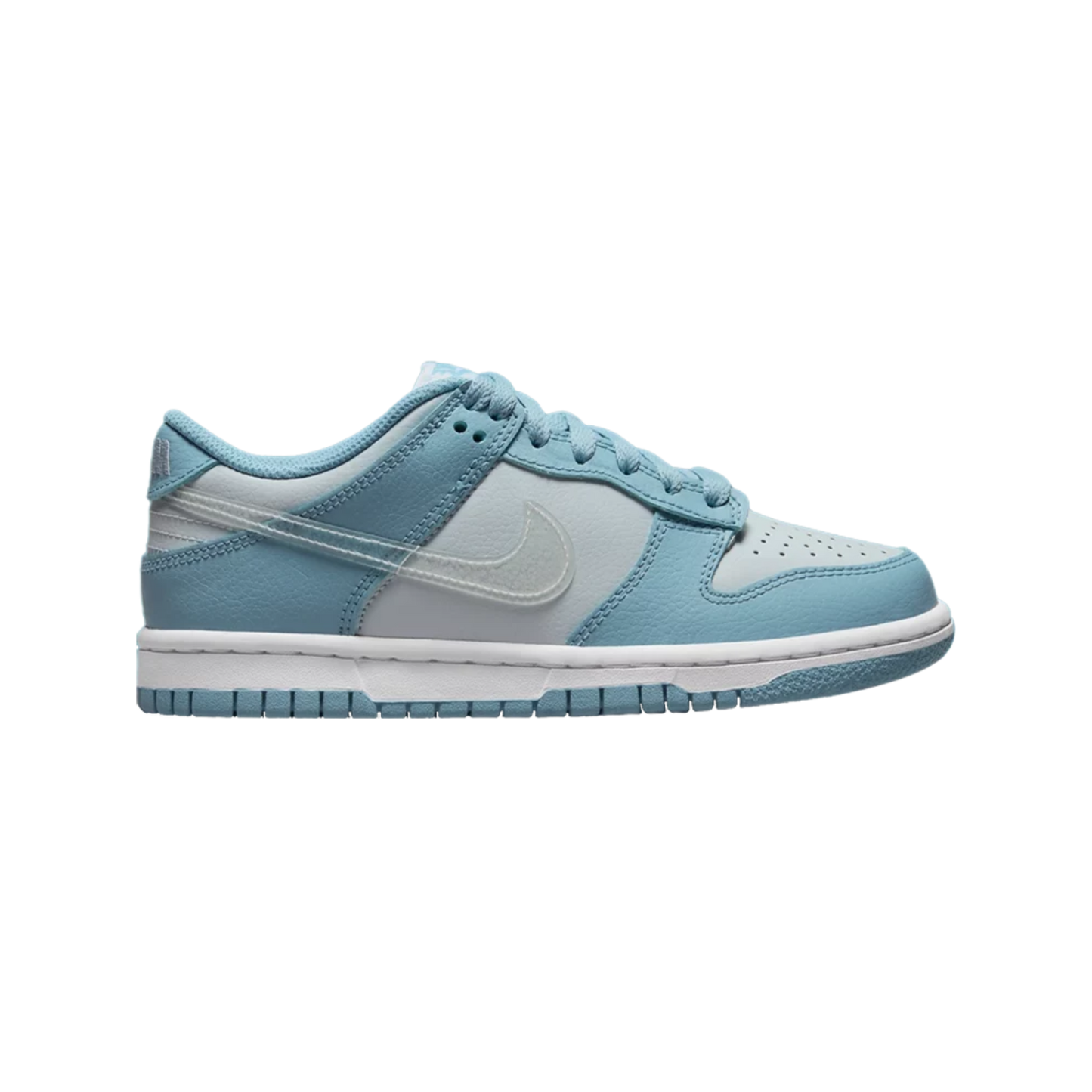 Nike Dunk Low Clear Blue Swoosh