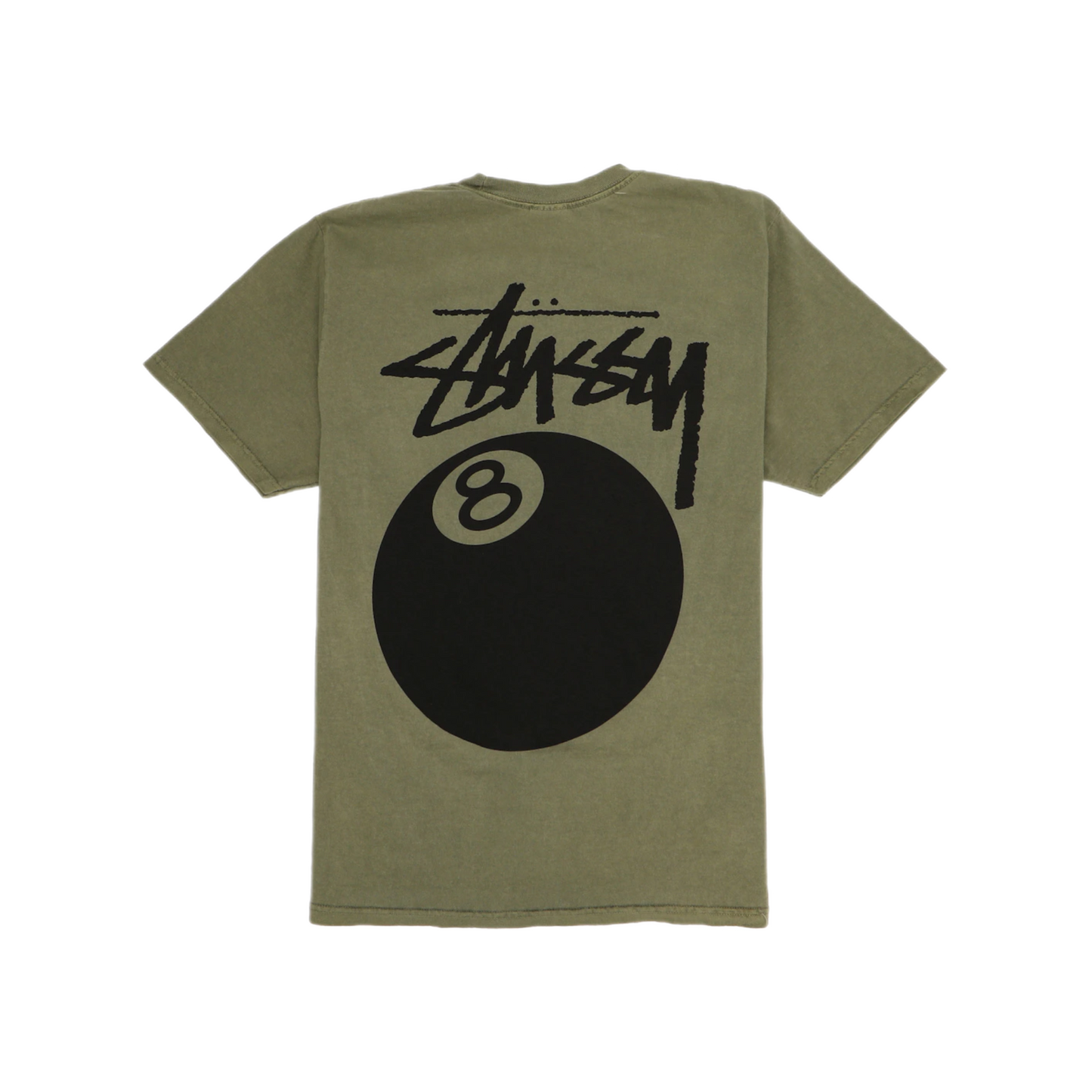 Stussy 8 Ball Pigment Dyed Tee Olive