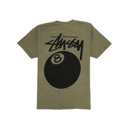 Stussy 8 Ball Pigment Dyed Tee Olive