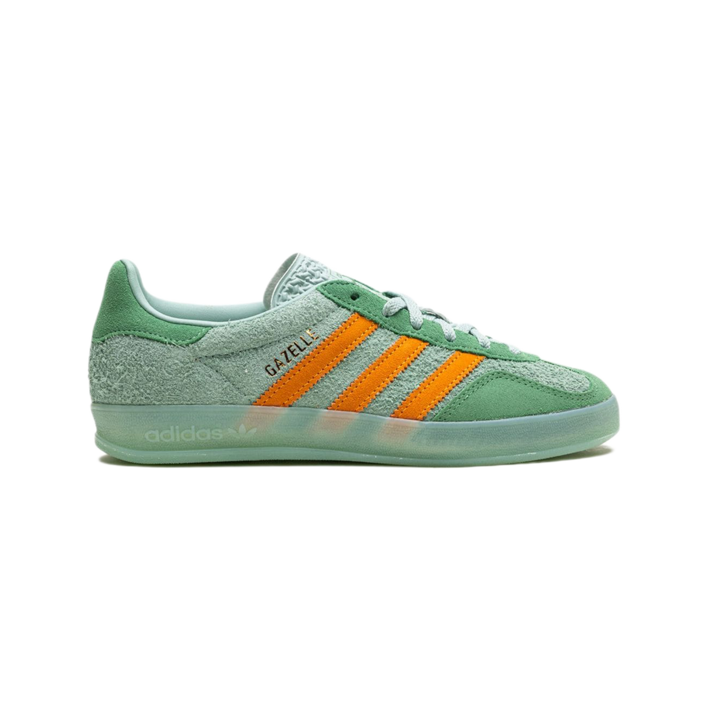 Adidas Gazelle Indoor Hazy Green Crew Yellow