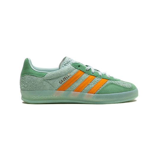 Adidas Gazelle Indoor Hazy Green Crew Yellow