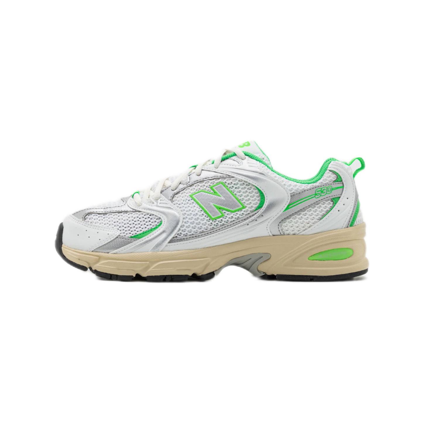 New Balance 530 White Palm Leaf