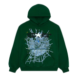 Sp5der Web Hoodie Green