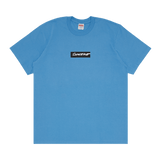 Supreme Futura Box Logo Tee Bright Blue