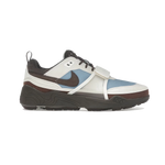 Nike Zoom Field Jaxx Travis Scott Leche Blue – exclusive Nike trail running sneakers, Travis Scott collaboration, light blue and white colorway, rugged streetwear design with vintage outdoor style